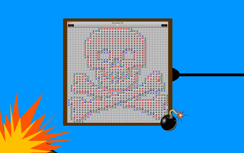 mac.MinesweeperXXL 1.0 : Main window