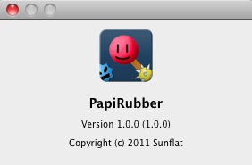 PapiRubber 1.0 : About