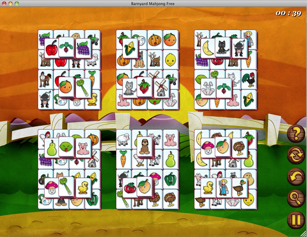 Barnyard Mahjong Free 1.0 : Chicken Comp mode