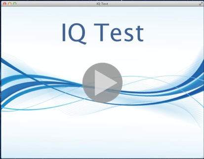 IQ Test 2.1 : General view