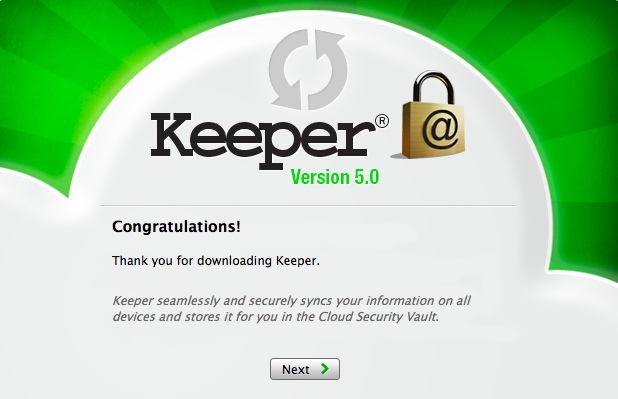 keeper 5.0 : Product Version