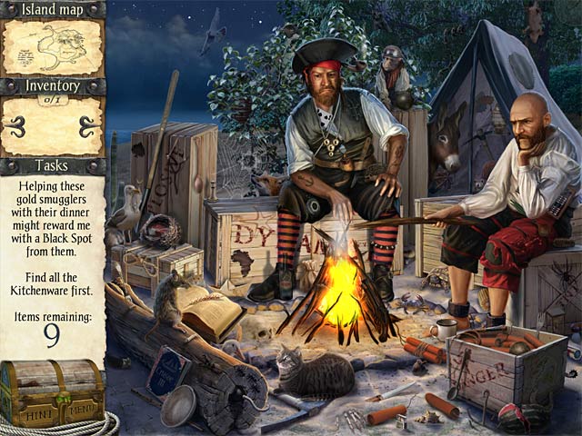 Robinson Crusoe - Cursed Pirates 1.0 : Gameplay