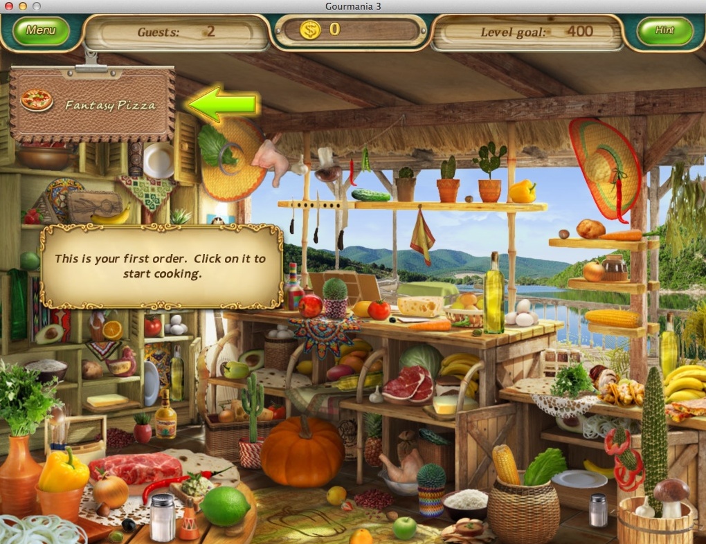 Gourmania 3: Zoo Zoom 1.0 : Gameplay Window