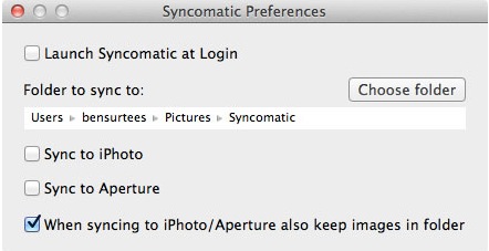 Syncomatic 1.4 : General view