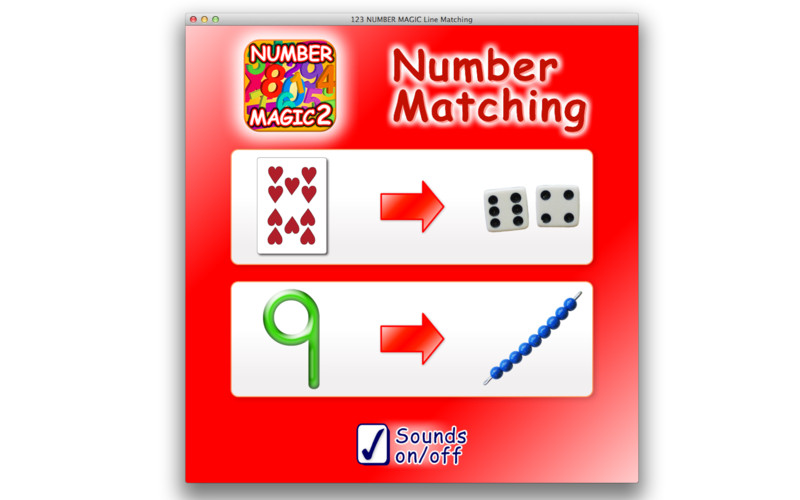 123 NUMBER MAGIC Line Matching 1.0 : 123 NUMBER MAGIC Line Matching screenshot