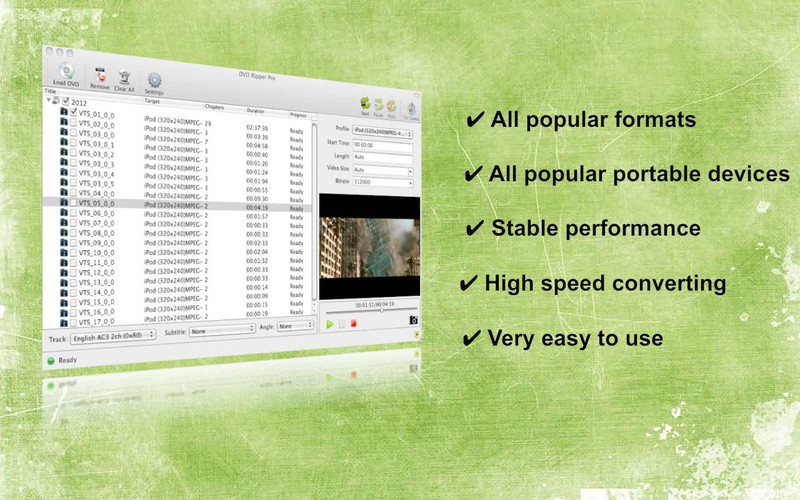 DVDRipperPro 3.2 : DVDRipperPro screenshot