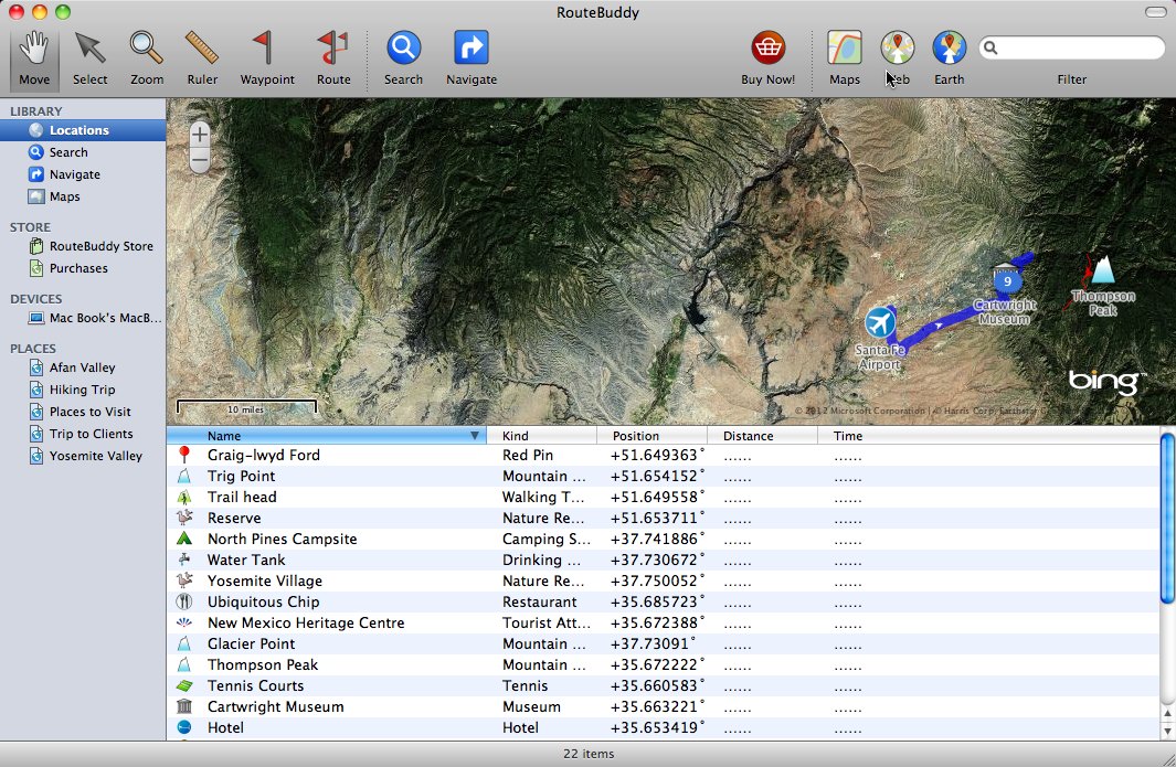 RouteBuddy 3.3 : Aerial View