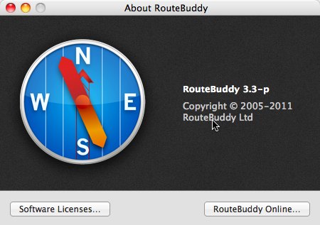 RouteBuddy 3.3 : About