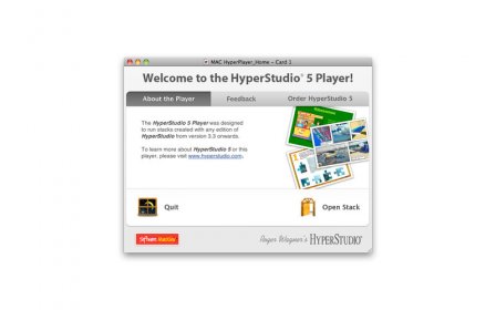 HyperStudio Player screenshot
