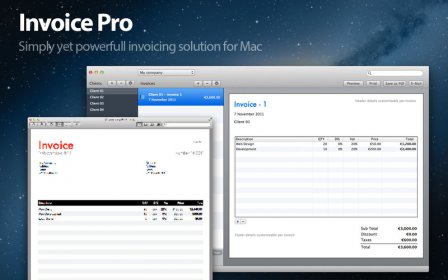 Invoice Pro screenshot