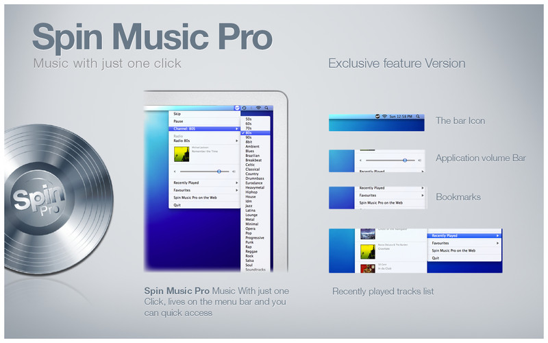 Spin Music Pro 2.0 : Spin Music Pro screenshot