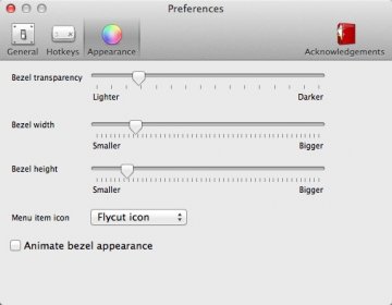 Configuring Appearance Settings