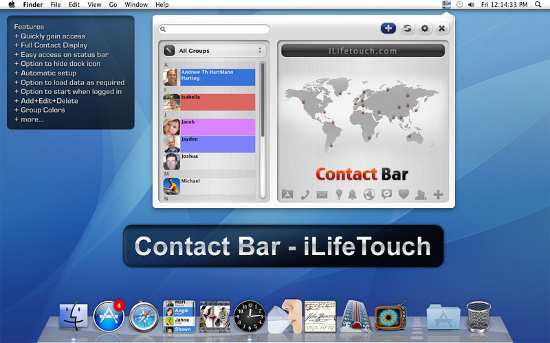Contact Bar 1.7 : Contact Bar screenshot