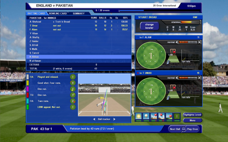 Cricket Captain 2011 11.7 : Cricket Captain 2011 screenshot