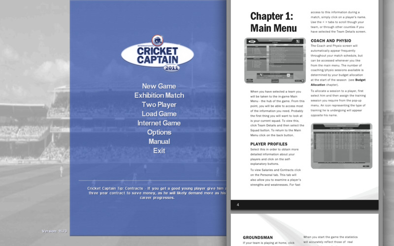 Cricket Captain 2011 11.7 : Cricket Captain 2011 screenshot