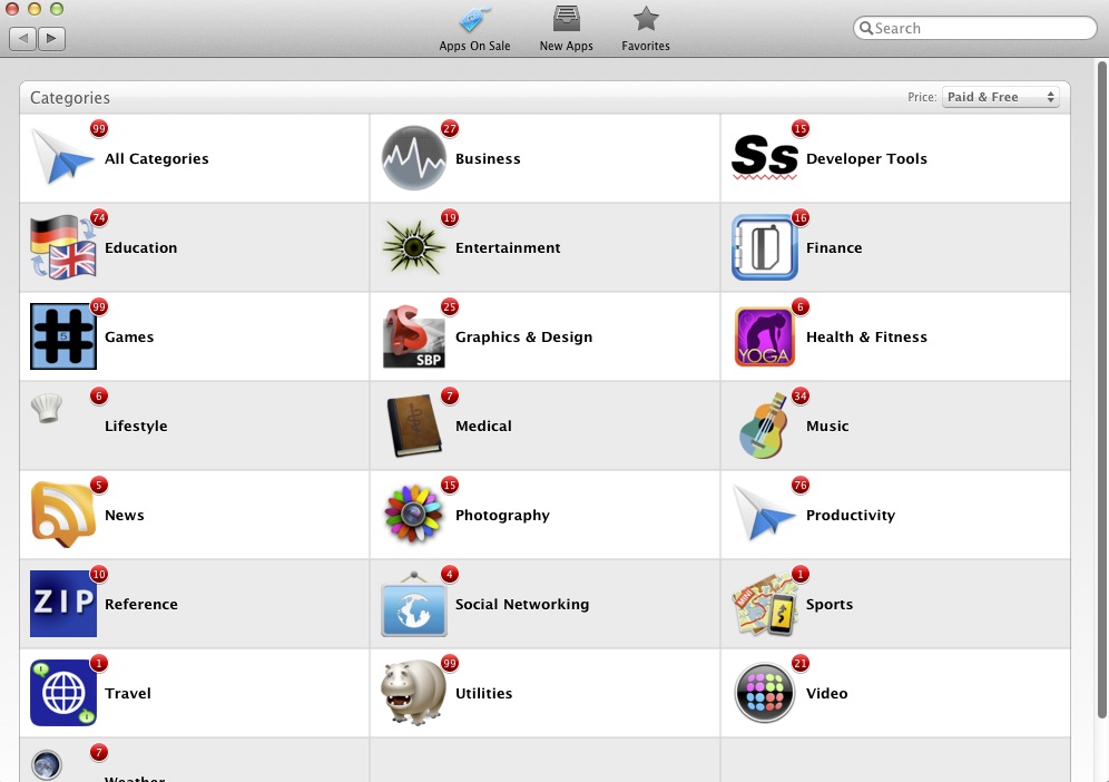 Apps On Sale 1.3 : Categories