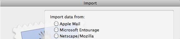 Mail Import 1.1 : Main Window