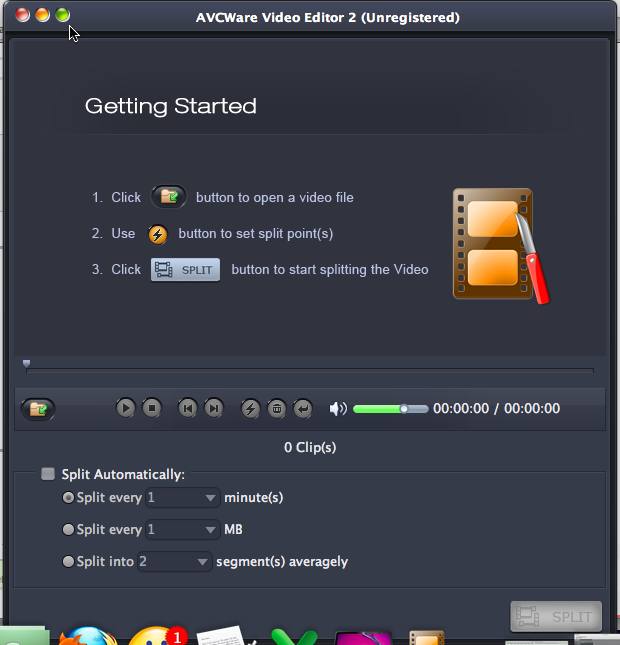 AVCWare Video Editor 2 2.0 : Main Window