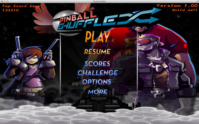 Pinball Shuffle 1.0 : Pinball Shuffle Lite screenshot