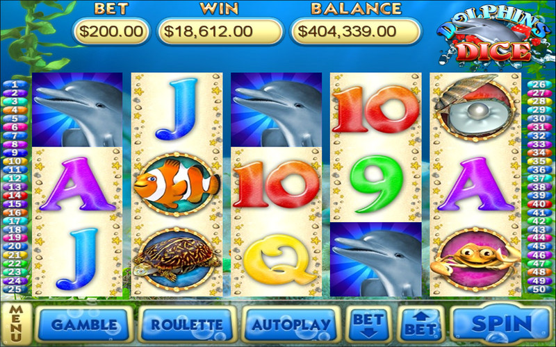 Dolphins Dice Slots for Mac 9.6 : Dolphins Dice Slots for Mac screenshot