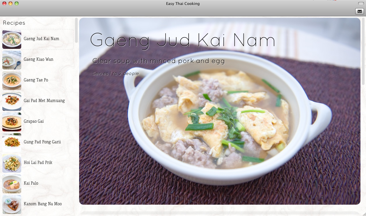 Easy Thai Cooking : General view