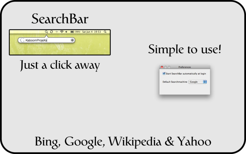 SearchBar 1.0 : SearchBar screenshot