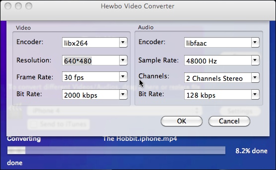 Hewbo Video Converter 2.0 : Preferences