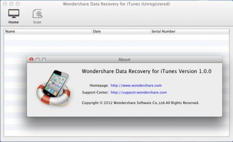 wondershare data recovery mac serial