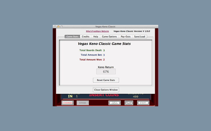 Vegas Keno Classic 2.0 : Vegas Keno Classic screenshot