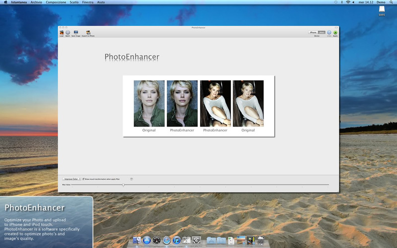 PhotoEnhancer 3.5 : PhotoEnhancer screenshot