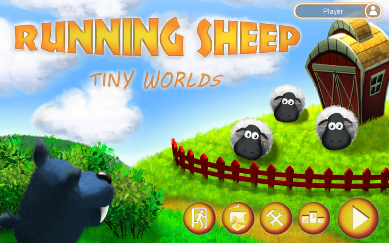 Running Sheep: Tiny Worlds 1.0 : Running Sheep: Tiny Worlds screenshot