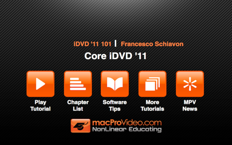 Course For iDVD ’11 1.0 : Course For iDVD 