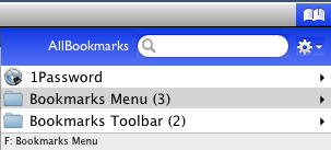 All Bookmarks 4.0 : Main Window