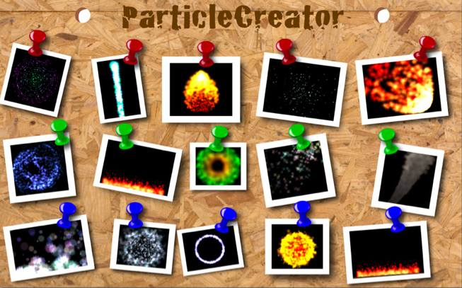 Particle Creator 3.0 : Main window