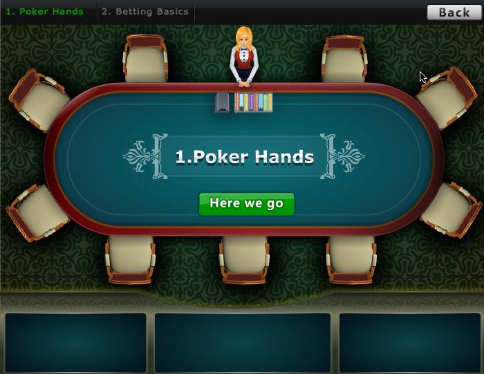 Texas Poker1 1.2 : Main Window