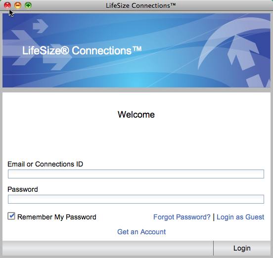 Life Size Connections 1.0 : Main window