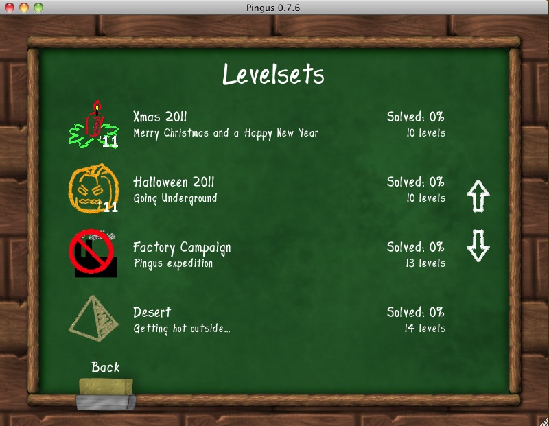 Pingus : Levelsets