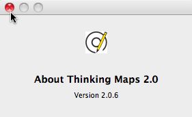 ThinkingMaps2 2.0 : Main window