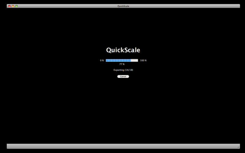 QuickScale 3.8 : QuickScale screenshot