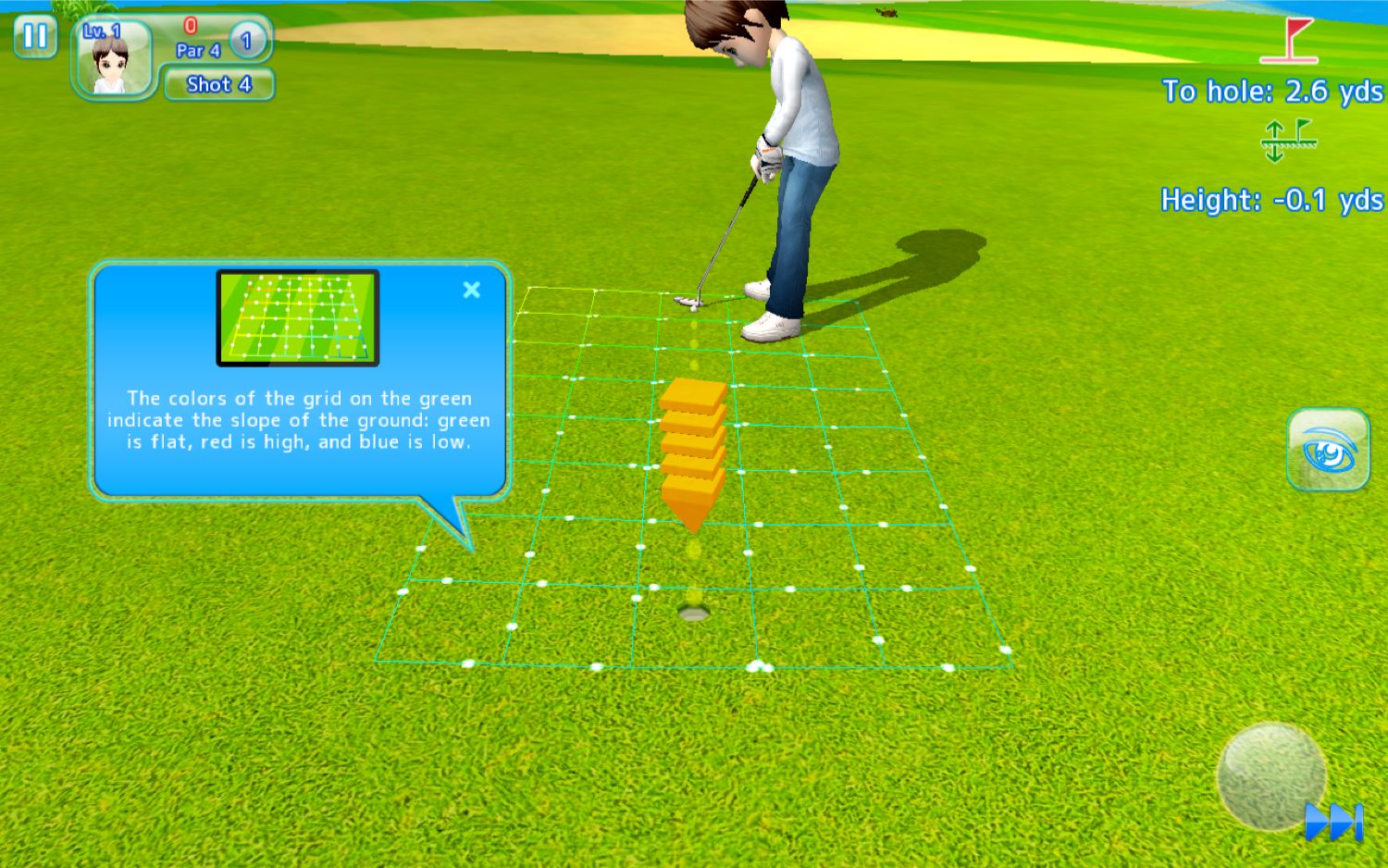 Let's Golf! 3 1.0 : Putting