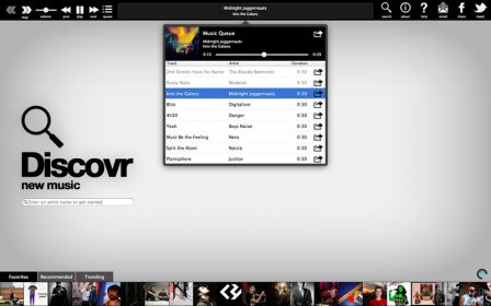 Discovr Music - discover new music screenshot