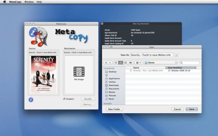 MetaCopy screenshot