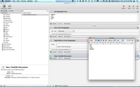 Text Automator Actions Pack screenshot