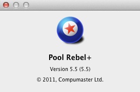 Pool Rebel+ 5.5 : About window