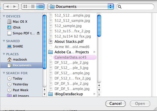 Simpo PDF to Word 1.2 : Open window