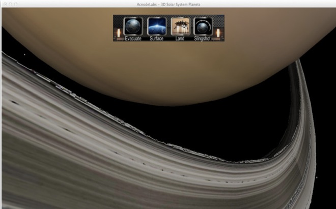 Solar System Planets 3D 1.0 : General view