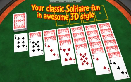 Solitaire screenshot