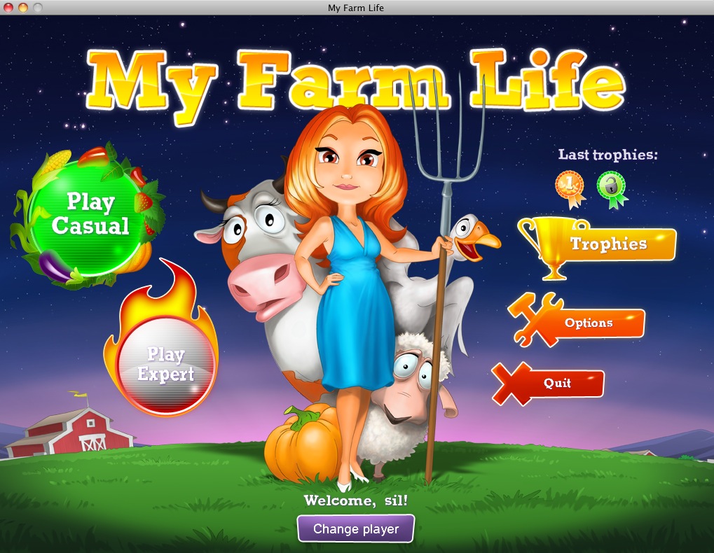 My Farm Life 1.0 : Main menu