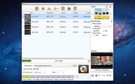 Xilisoft DVD Creator 7 screenshot