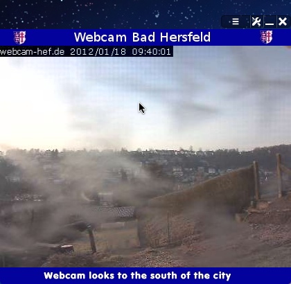 Webcam Bad Hersfeld Germany 6.1 : Main window